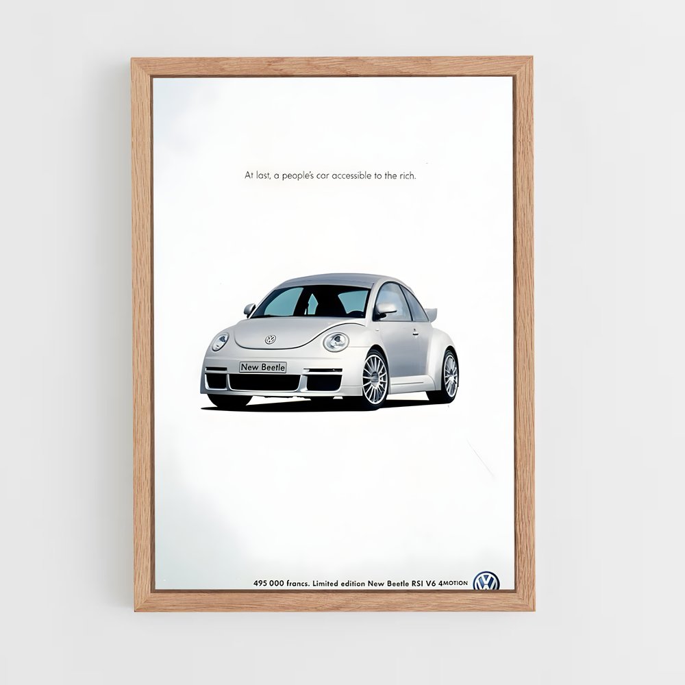 Poster Beetle Mania – affiche Volkswagen (vue 4)